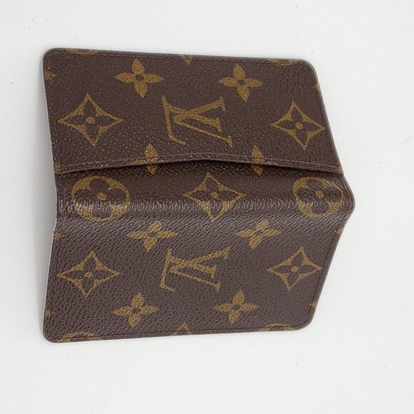 Authentic Louis Vuitton Monogram Canvas Pocket Organizer card wallet 65-121025 - Picture 5 of 12